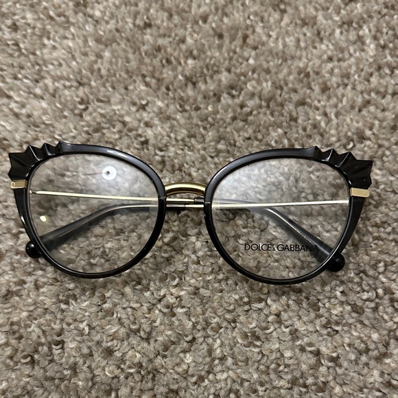 Dolce & Gabbana Black Eyeglasses - Picture 2 of 5